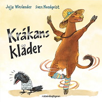 Jujja Wieslander Kråkans kläder (bok, board book)