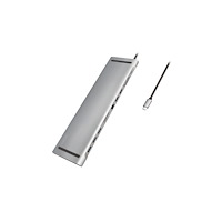 LogiLink LogiLink - dockningsstation - USB-C 3.2 Gen 1 - 2 x HDMI, VGA - 1GbE