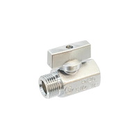 Solar Plus Csslr Plus rødgods Mini kugleventil type 581