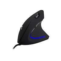 Inter-Tech Elektronik Handels Inter-Tech Eterno KM-206WR - vertikal - vertikal mus - USB 2.0