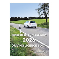 Svea Trafikutbildning Körkortsboken på Engelska 2026 / Driving licence book (häftad, eng)