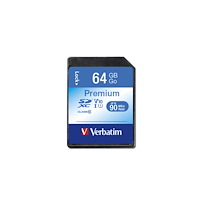 VERBATIM Verbatim Premium - flash-minneskort - 64 GB - SDXC