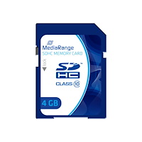 MediaRange MediaRange - flash-minneskort - 4 GB - SDHC