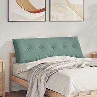 vidaXL Ryggkudde Havgrön 140 x 50 cm Kordread tyg