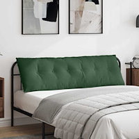 vidaXL Ryggkudde Jungelgrön 160 x 50 cm Kordread tyg