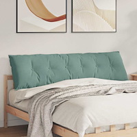 vidaXL Ryggkudde Havgrön 180 x 50 cm Kordread tyg