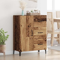 vidaXL Sideboard Gammalt trä 69,5 x 34 x 90 cm Konstruerat trä