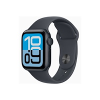 Apple Apple Watch SE 3 (GPS + Cellular) - midnattsaluminium - smart klocka med sportband - midnatt - 64 GB