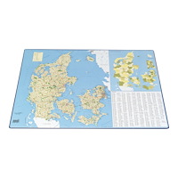 BANTEX Bantex bordsunderlägg - 44 x 63 cm - blå