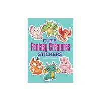 Dover publications inc. Cute Fantasy Creatures Stickers (häftad, eng)