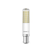 LEDVANCE OSRAM LED SLIM - LED-glödlampa - klar finish - B15d - 8 W - varmt vitt ljus - 2700 K