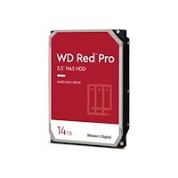 Western Digital WD Red Pro WD142KFGX - hårddisk - 14 TB - SATA 6Gb/s