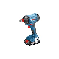 Bosch BOSCH 18V 1/2" / HEX 1/4" 180Nm 2x2.0Ah GDX 180-LI slagnycke...