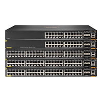 Hewlett Packard Enterprise HPE Aruba 6200M 24G Class4 PoE 4SFP+ - switch - 24 portar - Administrerad - rackmonterbar