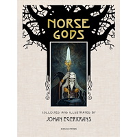 Johan Egerkrans Norse gods (bok, klotband, eng)