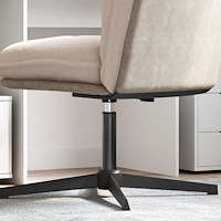 vidaXL Kontorsstolens gascylinder Svart 307-447 mm Järn