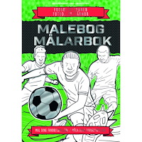 Karrusel Forlag Cargo Int Aps Football Superstars Deluxe målarbok (häftad)