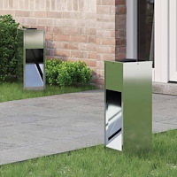 vidaXL Solcell LED-vägbelysning 2 pcs Galvaniserad Galvaniserad