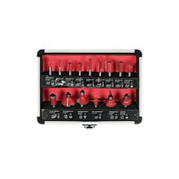 YATO Yato YT-68007, Fräs sats, 6 mm, 15 styck, 3, 6, 6,35, 12, 12...