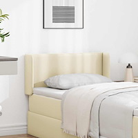 vidaXL Sänggavel Öra Kräm 40,5 x 40,5 x 4 cm PVC