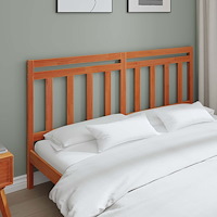 vidaXL Huvudgavel med huvudgavel Vaxbrun 185,5 x 100 cm