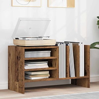 vidaXL Skivskåp Gammalt trä 78,5 x 35 x 45 cm Konstruerat trä