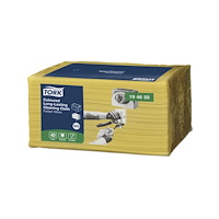 TORK Rengøringsklud Tork® W8, 194650, allround, gul, pakke a 40 s...