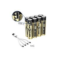ANSMANN-ENERGY Ansmann 1311-0031 AAA uppladdningsbart batteri litium 400 mA...