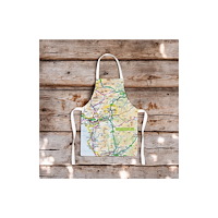 The Sugar Shed OS Map Kids Apron - Snowdonia National Park