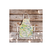 The Sugar Shed OS Map Kids Apron - Peak District National Park