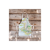 The Sugar Shed OS Map Kids Apron - Pembrokeshire Coast National Park