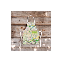 The Sugar Shed OS Map Kids Apron - Brecon Beacons National Park