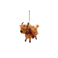 SASS & BELLE Highland Cow Felt Decoration