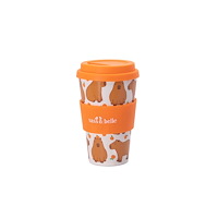 SASS & BELLE Capybara Travel Coffee Cup