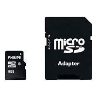 Philips Philips FM08MP45B - flash-minneskort - 8 GB - microSDHC UHS-I
