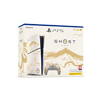 Sony Sony PlayStation 5 Slim - Ghost of Yotei Gold Limited Edition Bundle - Spelkonsol - 1 TB SSD