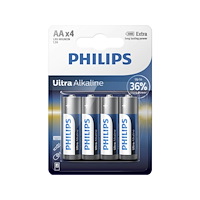 Philips Philips ExtremeLife+ LR6E4B batteri - 4 x AA-typ - alkaliskt