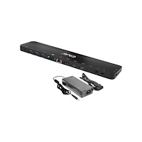 Club-3d Club 3D - dockningsstation - USB-C - 2 x HDMI, DP - 1GbE