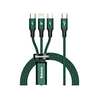 Baseus Baseus Rapid Series 3-in-1 USB-C til Lightning/Micro/USB-C 1...