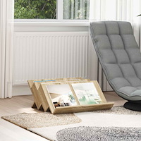 vidaXL Tidningshylla Sonoma-ek 65 x 53 x 28,5 cm Konstruerat trä