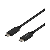 Deltaco DELTACO USBC-1501 - USB typ C-kabel - 24 pin USB-C till 24 pin USB-C - 1 m