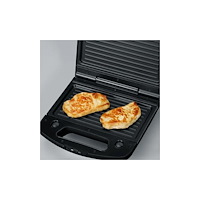 Severin SEVERIN SA 2968 - smörgåsgrill/våffeljärn/grill - svart/krom