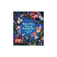 Hachette UK Distribution Ltd Butterflies, Bees & Dragonflies Coloring Book: Over 100 Pages to Color! (häftad, eng)