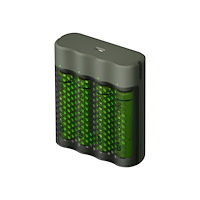 Gold Peak GP ReCyko M451 USB-batteriladdare - 4 x AAA - NiMH