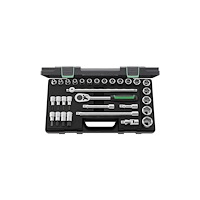 Stahlwille Stahlwille 52/54/25/6 KN Set med hylsnycklar 1/2 (12,5 mm) 3...