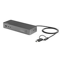 StarTech.com StarTech.com Universell dockningsstation för bärbara datorer med två 4K-bildskärmar - USB-C/USB 3.0 - 100W PD - dockning...