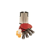 NSH Nordic Bordtennissæt med justerbart net, 4 bat & 6 bolde NORDIC Gam...