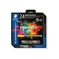STAEDTLER STAEDTLER 371 - penselpenna - gul, pastellgul, röd, magenta, light rose, vinröd, blå, ljusblå, turkos, indigoblå, orange...