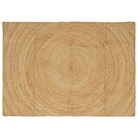 vidaXL Matta Brun 140 x 200 cm Jute