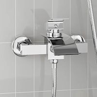 vidaXL Duschblandare Krom G 1 / 2 tum